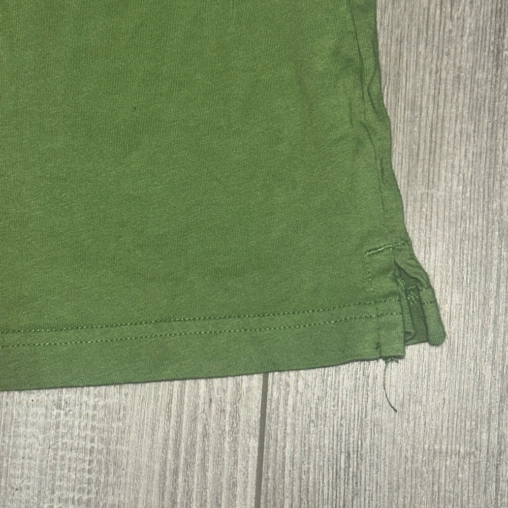 Duluth Trading Olive Green Short Sleeve Henley Shirt Pocket Men XL - Picture 6 of 10